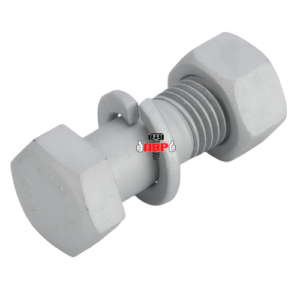 HEAVY HEXAGON HEAD BOLT ASTM A193-B7+NUT+WASHER (INCH) HOT DIP GALVANIZED (H.D.G)