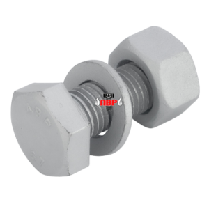HEAVY HEXAGON HEAD BOLT ASTM-A325-1+NUT:A563+WASHER:F436 (INCH) HOT DIP GALVANIZED (H.D.G)